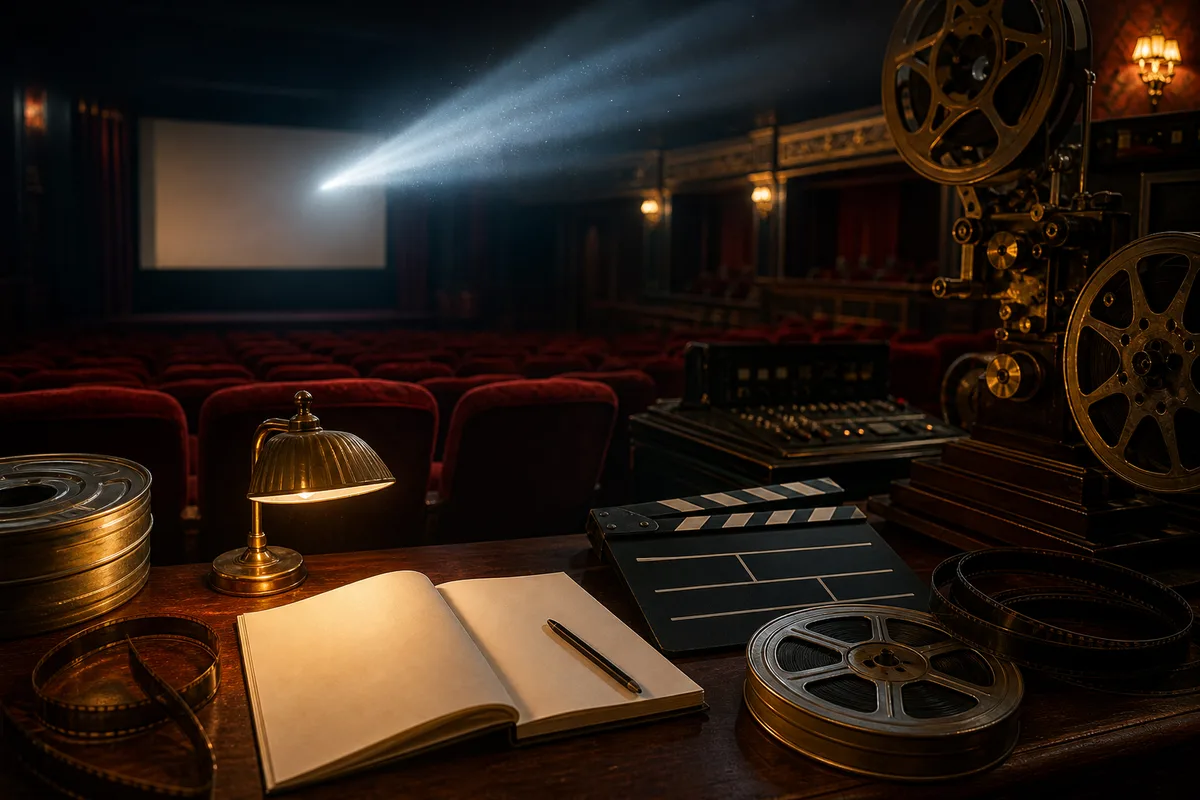Les métiers du cinéma, de l'écriture à la salle